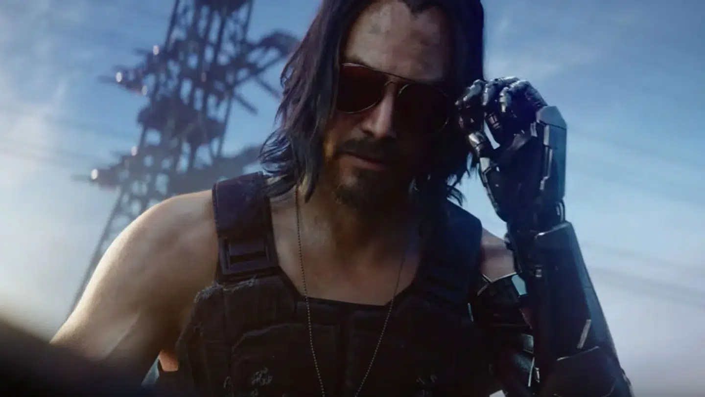 Jojo, den er god nok. Skuespilleren Keanu Reeves optræder i spillet.