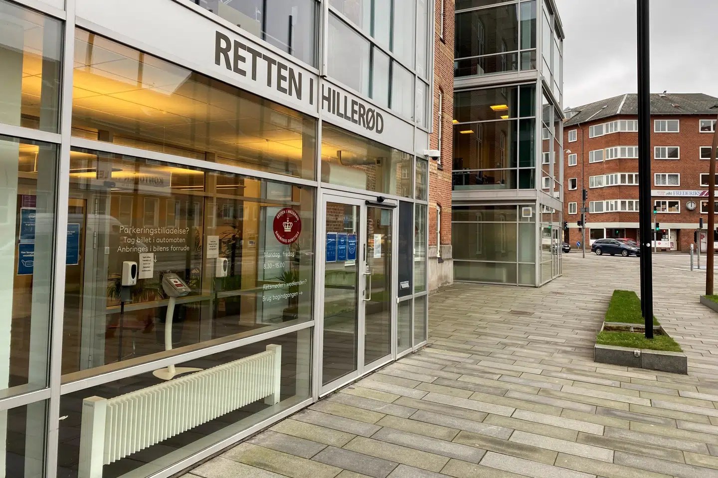 Retten i Hillerød, mandag 14. december 2020. En 44-årig mand har fået sin varetægtsfængsling forlænget i sag om drab på Maria From Jakobsen fra Frederikssund. Rune Øgendahl/Free