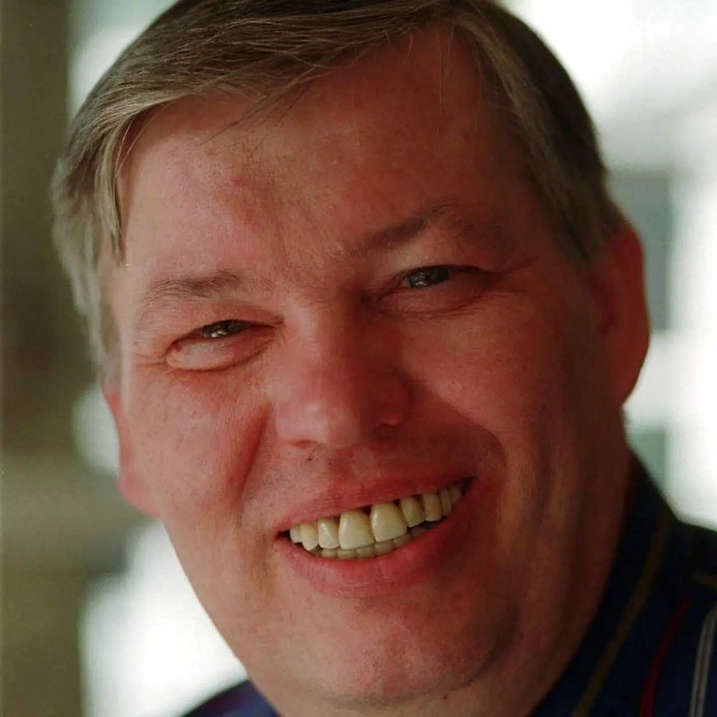 Ib Groth Rasmussen uden den ikoniske makeup.