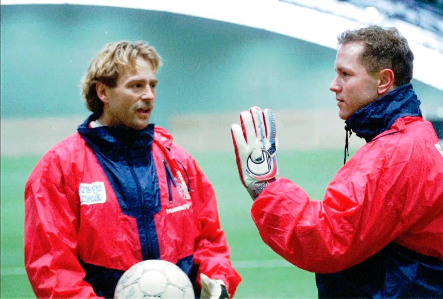 Lars Høgh og Lars Windfeldt på ligalandsholdet.