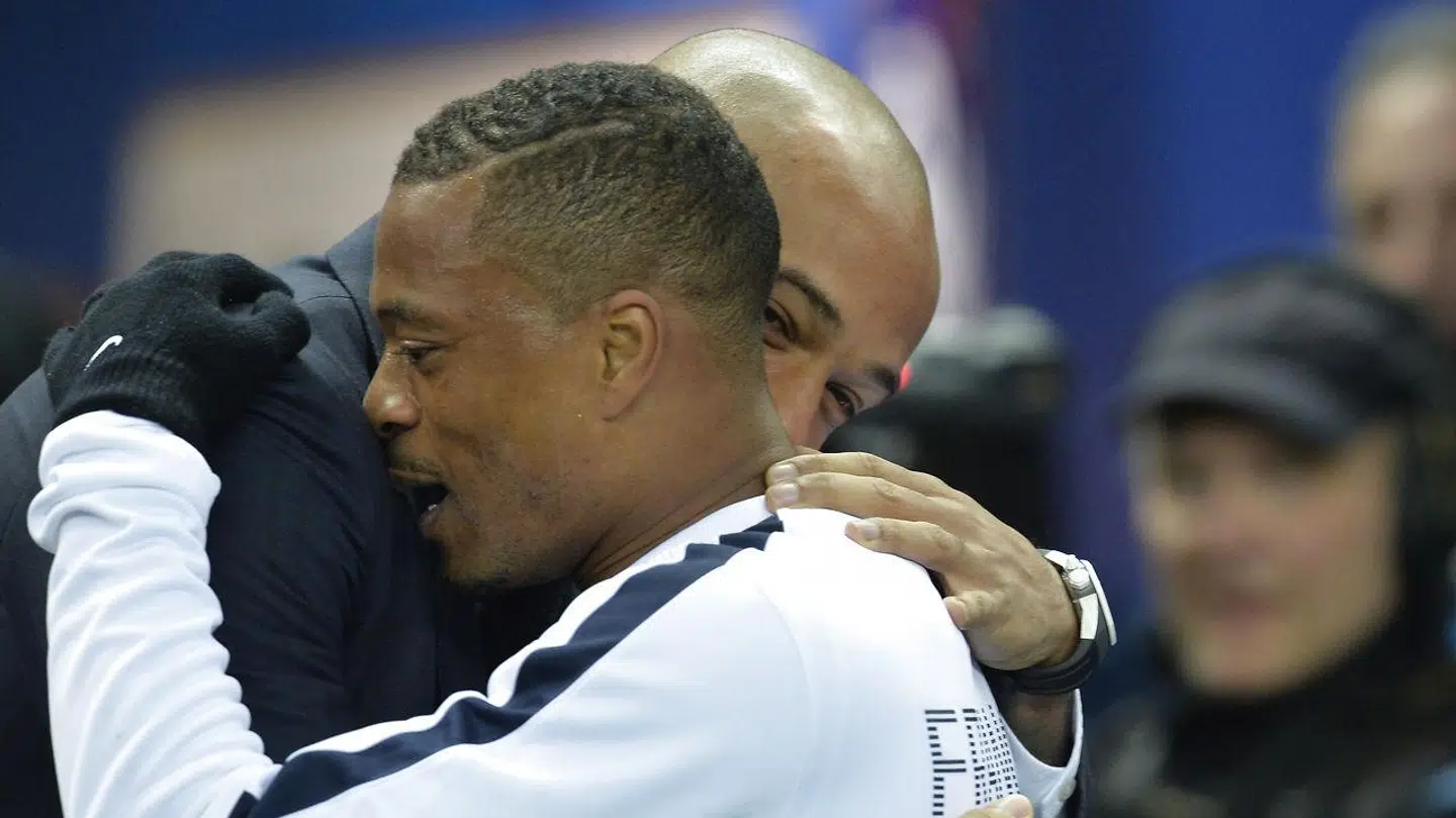 Thierry Henry og Patrice Evra.