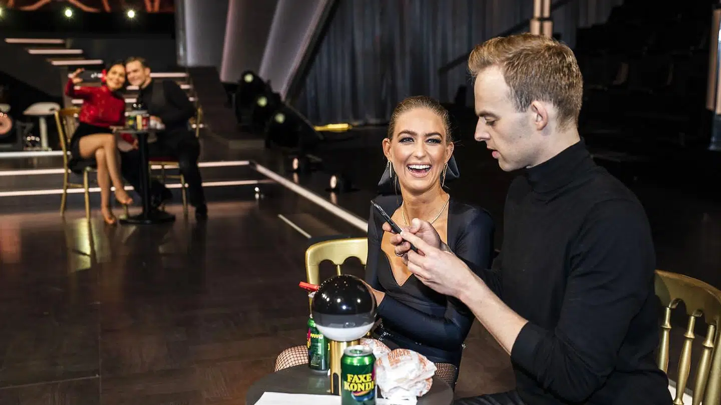 'Vild med dans'-parrene ringede på skift rundt til pressen efter semifinalen.