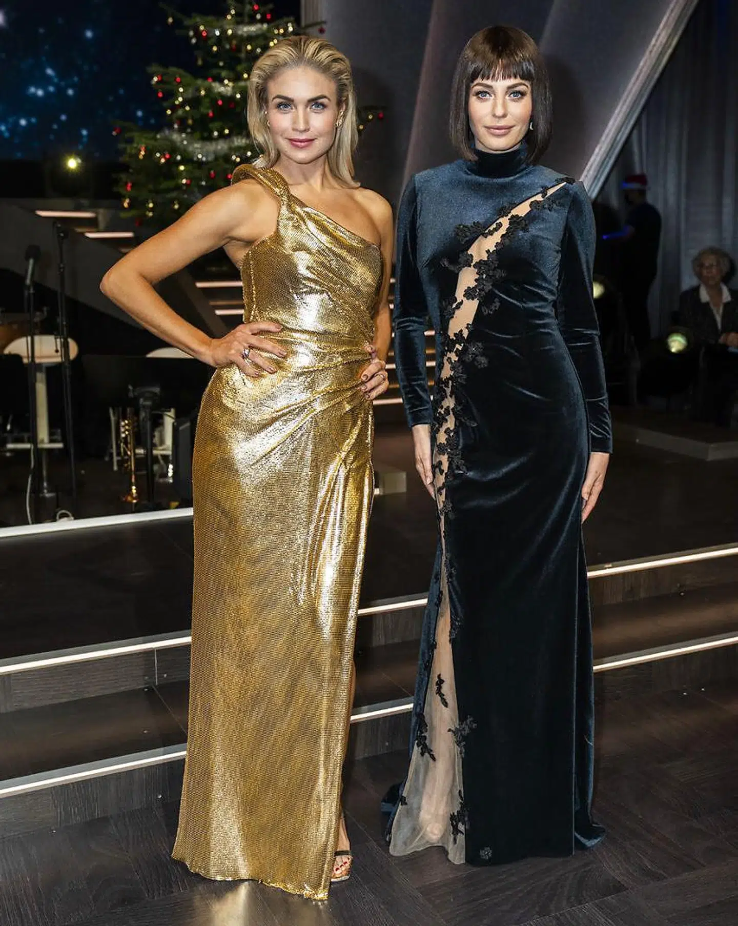 Værter Sarah Grünewald og Christiane Schaumburg-Müller.