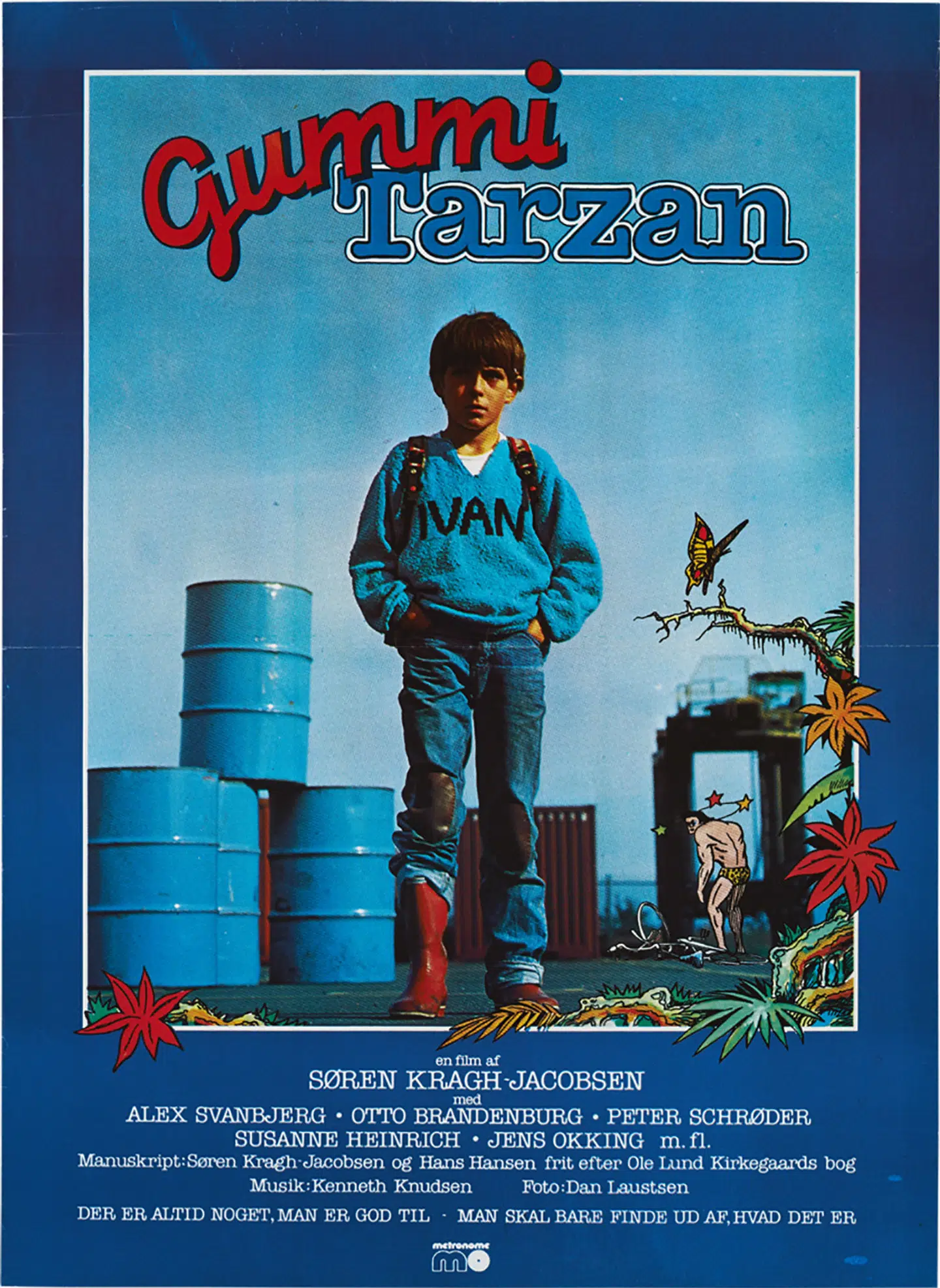 Plakaten til 'Gummi Tarzan'.