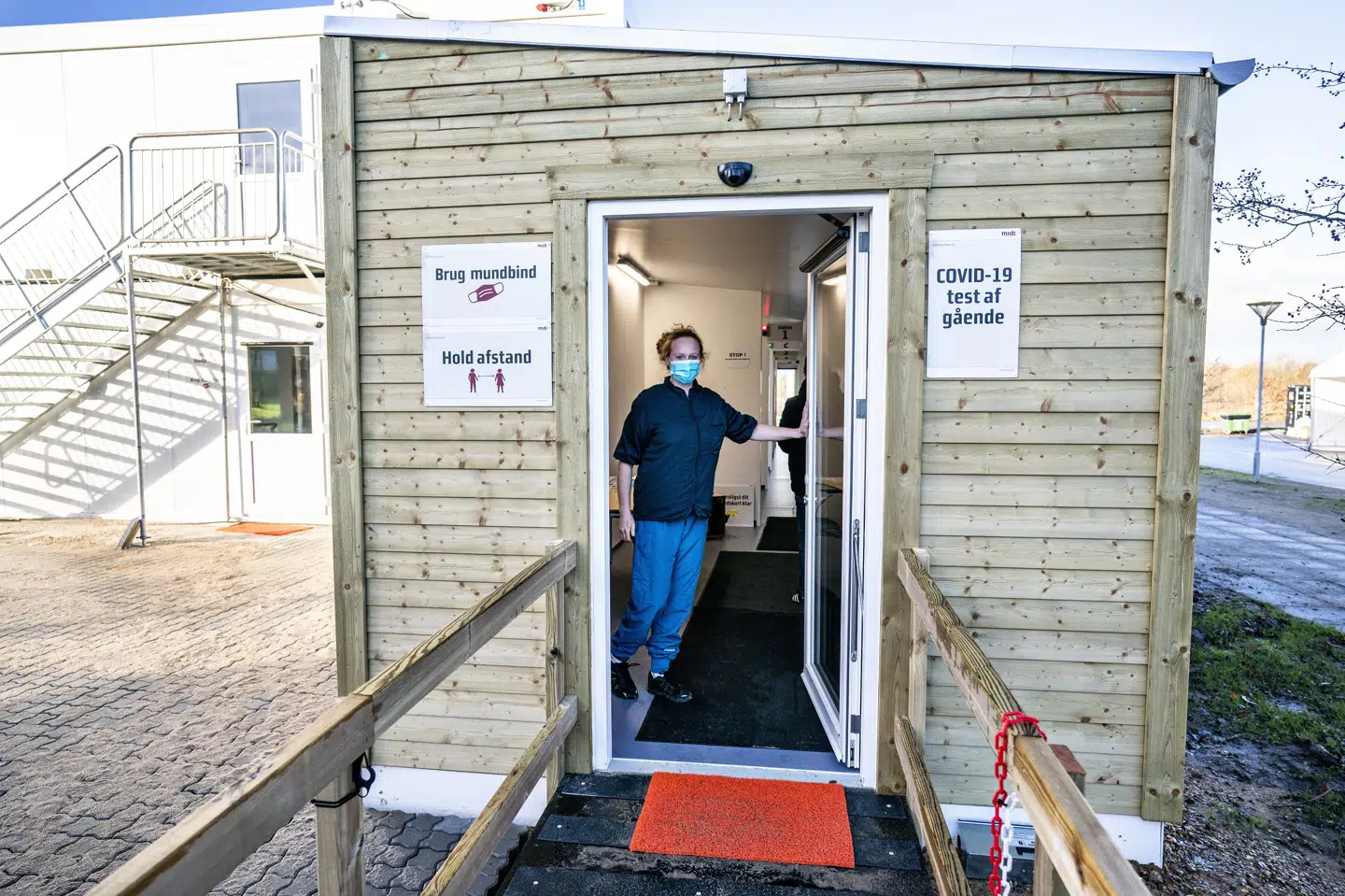 Det seneste døgn er der registreret det næsthøjeste antal prøver og positive test i Danmark. (Arkivfoto) Henning Bagger/Ritzau Scanpix