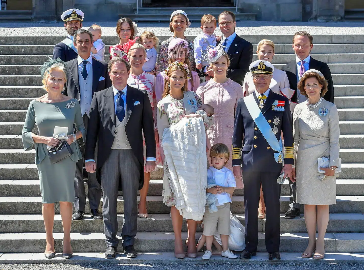 Den svenske kongefamilie.