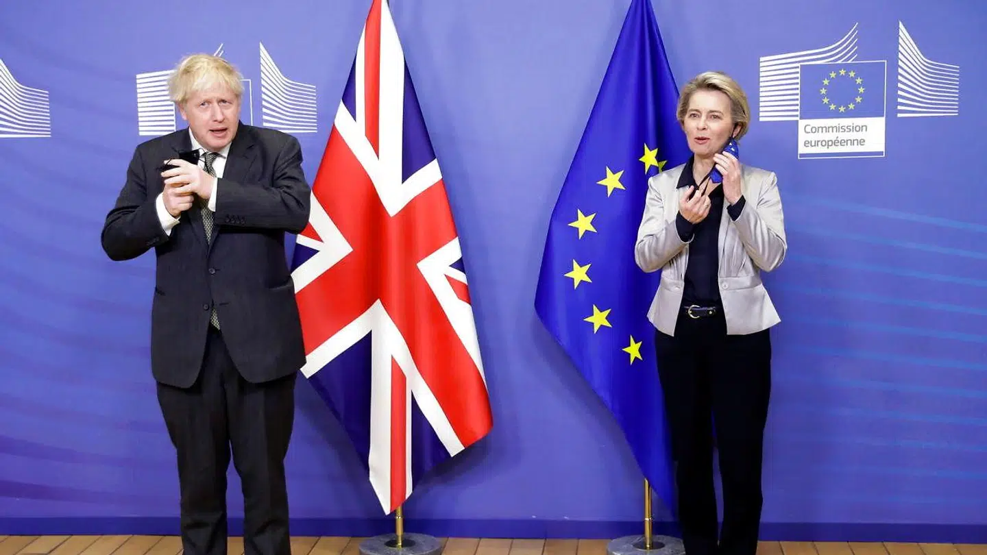 Boris Johnson og Ursula von der Leyen mødtes for nylig i Bruxelles for at forhandle om en aftale, inden året rinder ud.