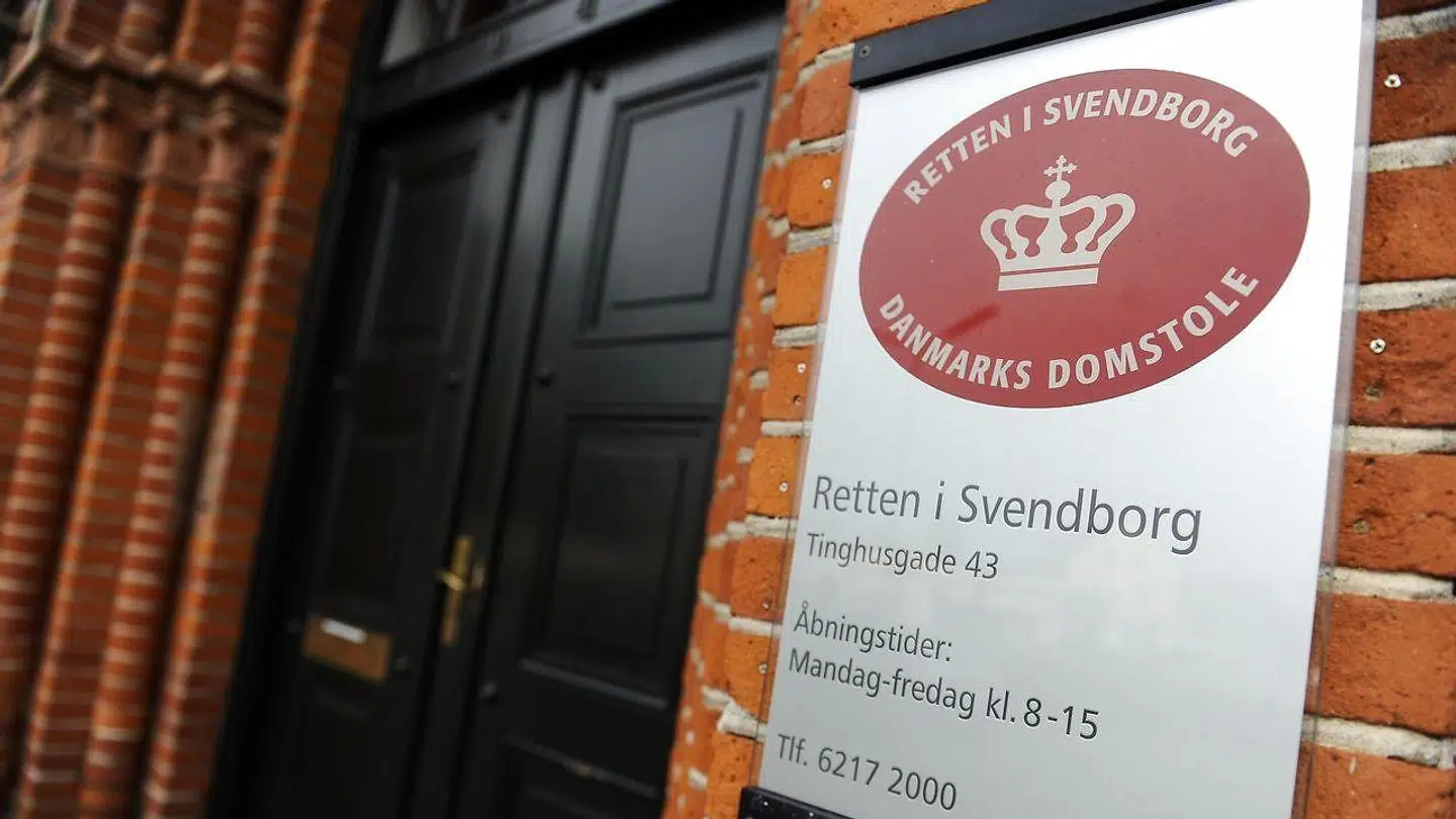 En mand blev torsdag fremstillet i grundlovsforhør i Retten i Svendborg. Sigtet for manddrab. (Arkvifoto)