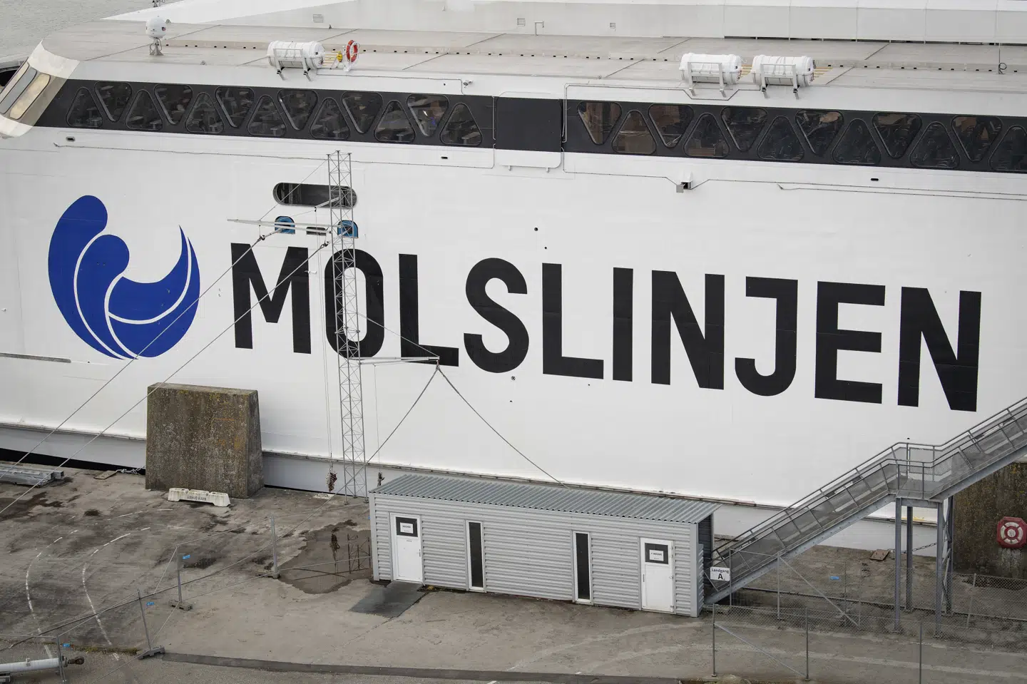 Molslinjen har ni færgeruter og 15 skibe. (Arkivfoto) Bo Amstrup/Ritzau Scanpix