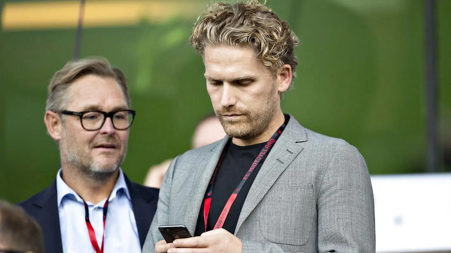 Claus Steinlein og Rasmus Ankersen kan glæde sig over en masse Champions League-millioner til FCM.