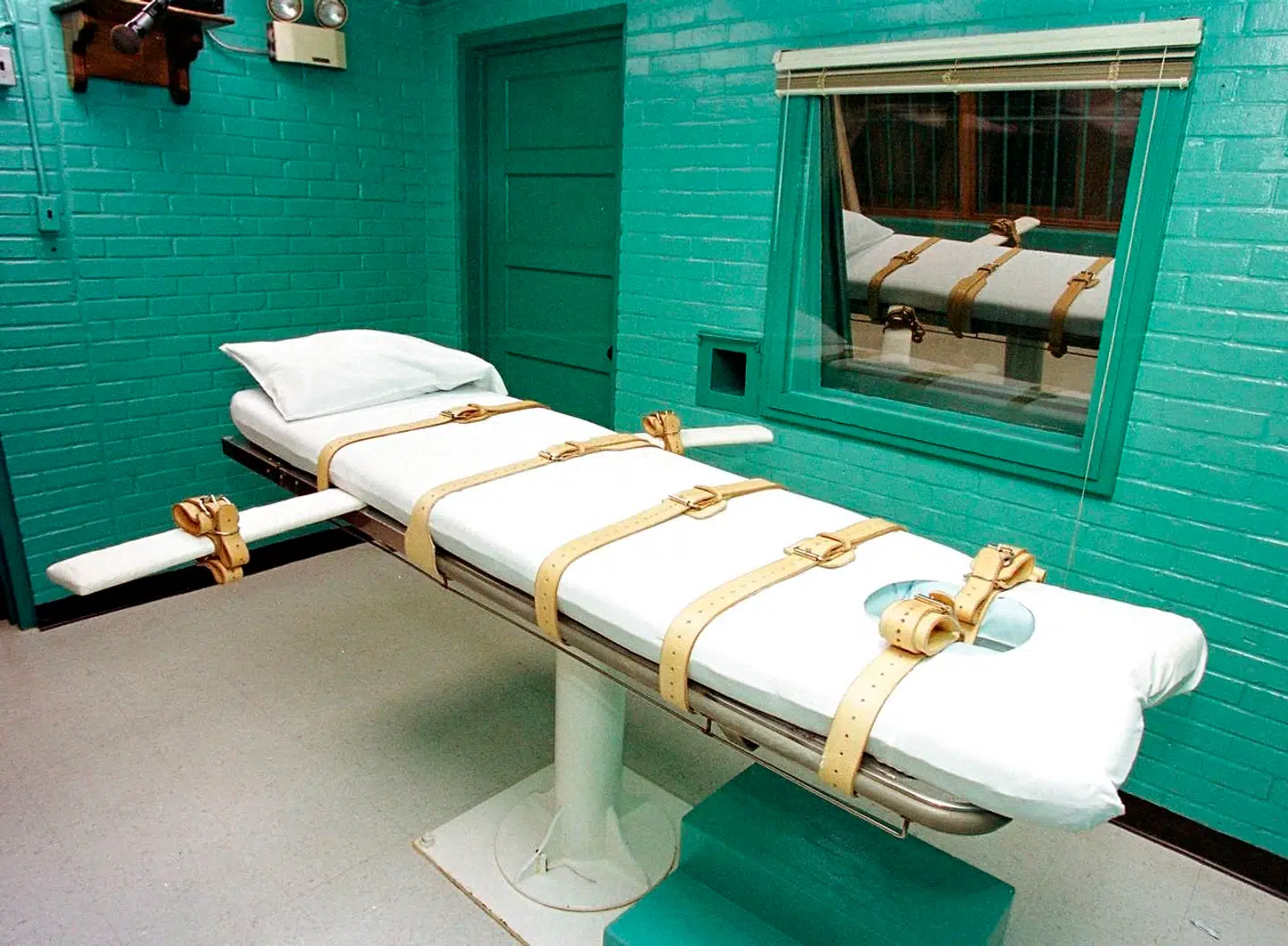 Dødsbriksen i Huntsville, Texas.