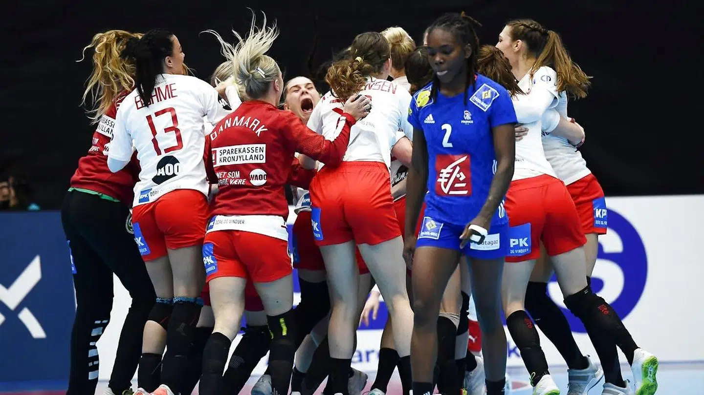 Danmark slog Frankrig ved VM i Japan sidste år.