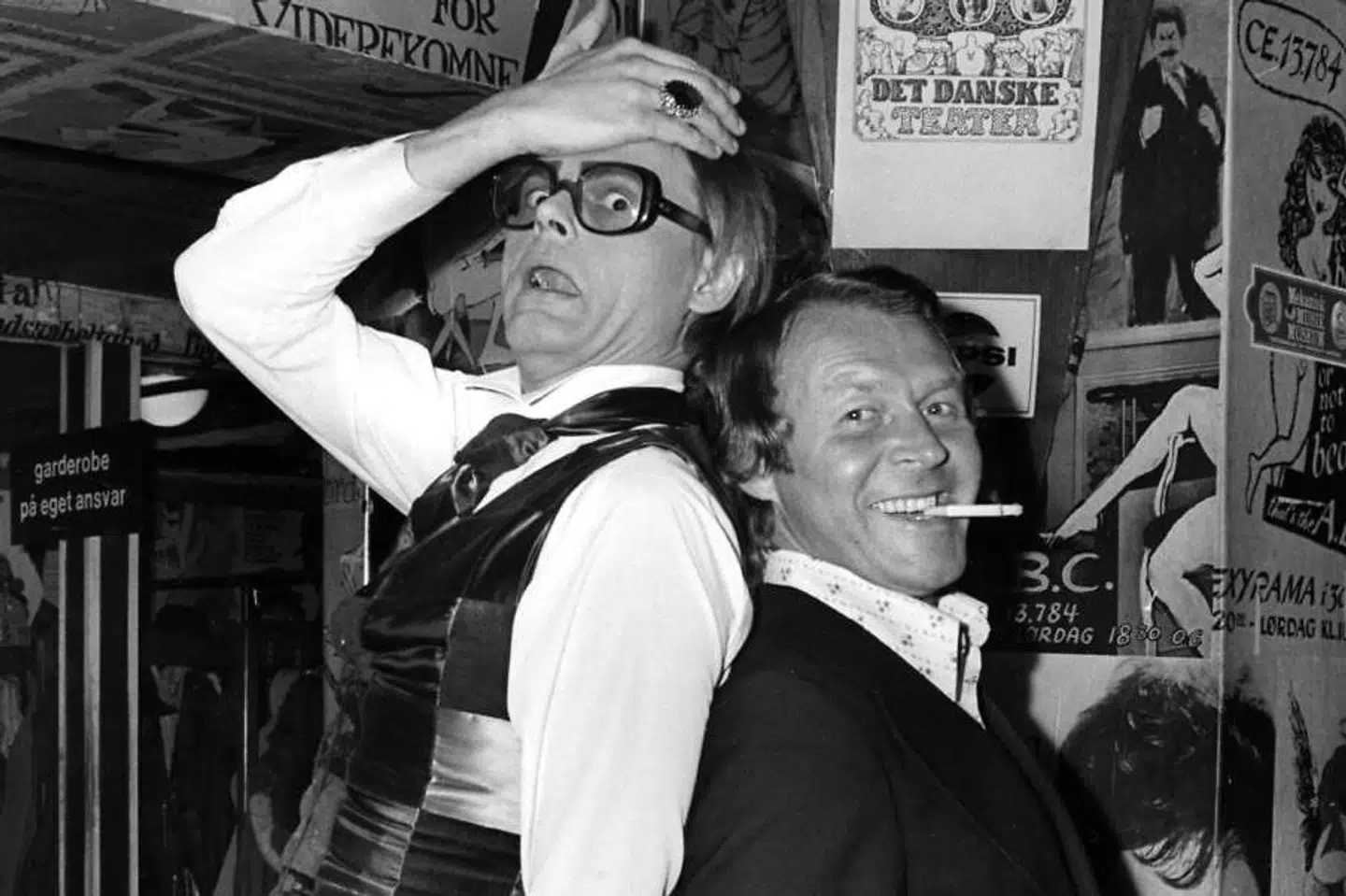 På ABC Teatret med Ulf Pilgaard.