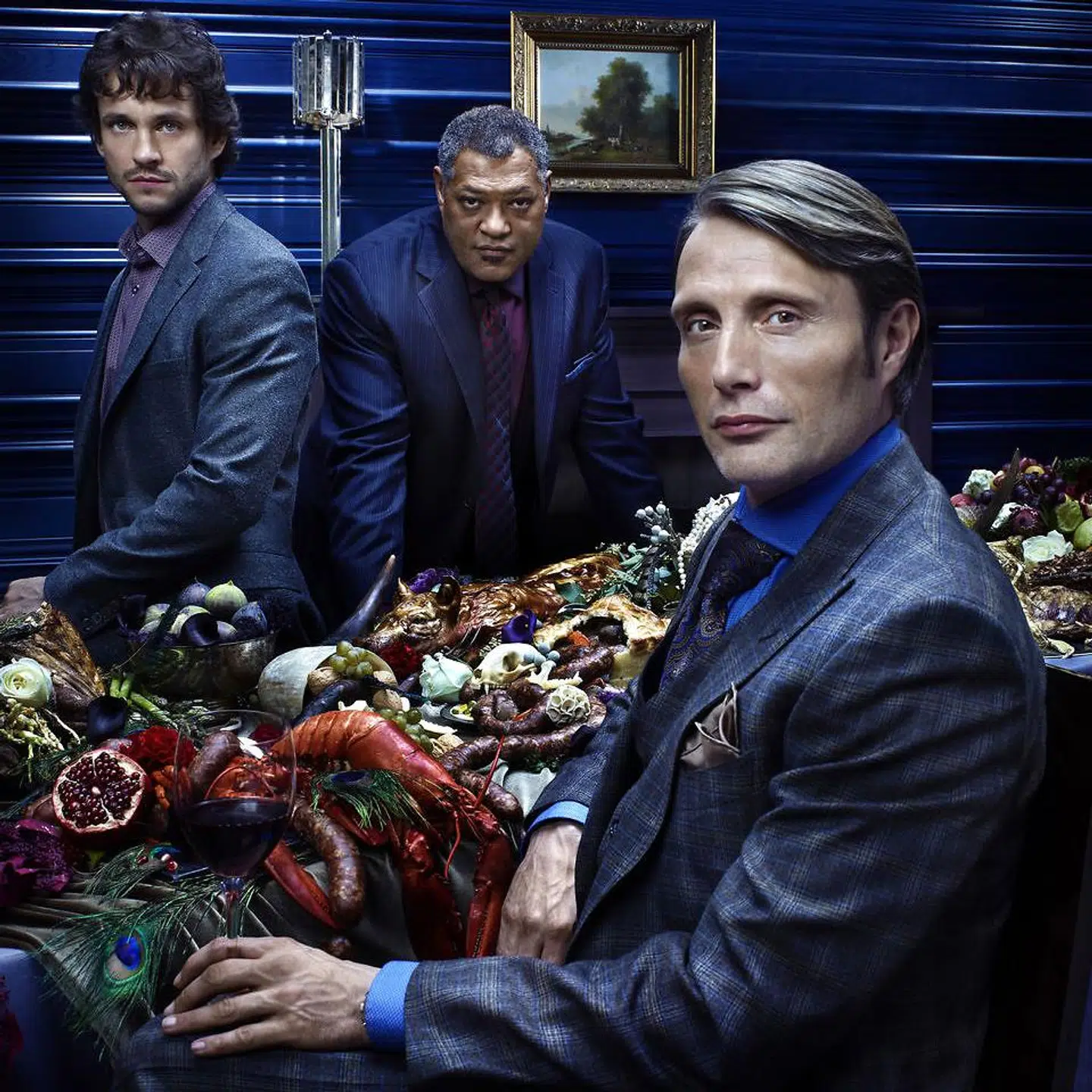 Mads Mikkelsen i hitserien 'Hannibal'.