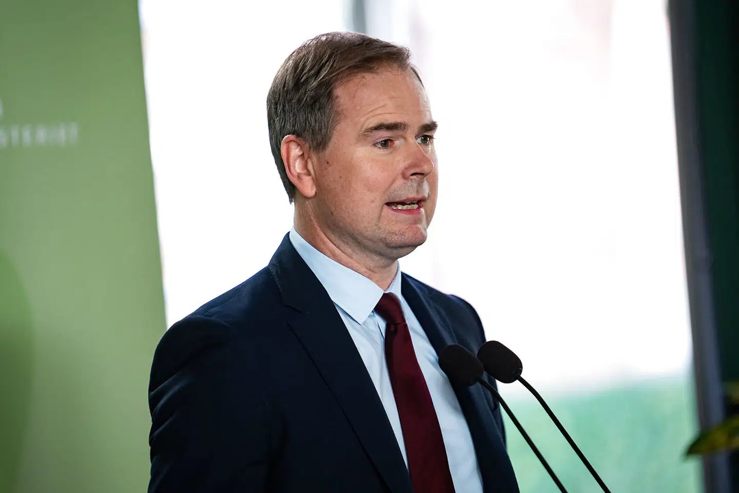 Finansminister Nicolai Wammen præsenterer regeringens forslag til finansloven for 2021, Økonomisk Redegørelse samt ramme for finanspolitikken frem til 2025, i Rentekammersalen i Finansministeriet mandag den 31. august 2020.. (Foto: Emil Helms/Ritzau Scanpix)
