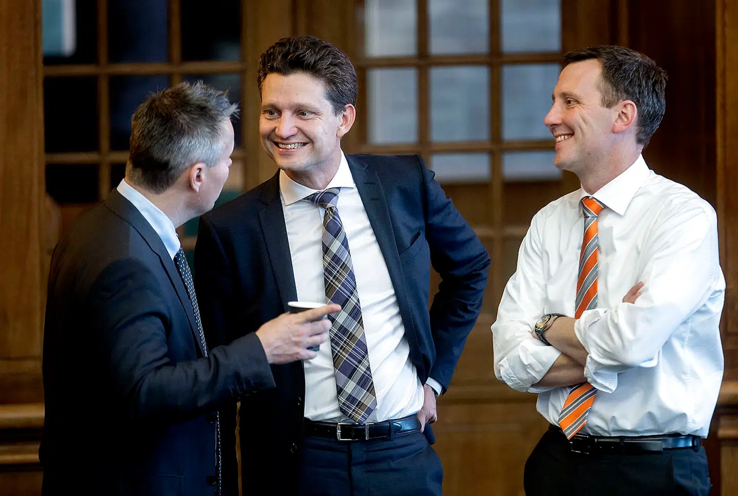 Ole Hækkerup sammen med sin bror, Nick Hækkerup. De to brødre er børnebørn af Per Hækkerup.