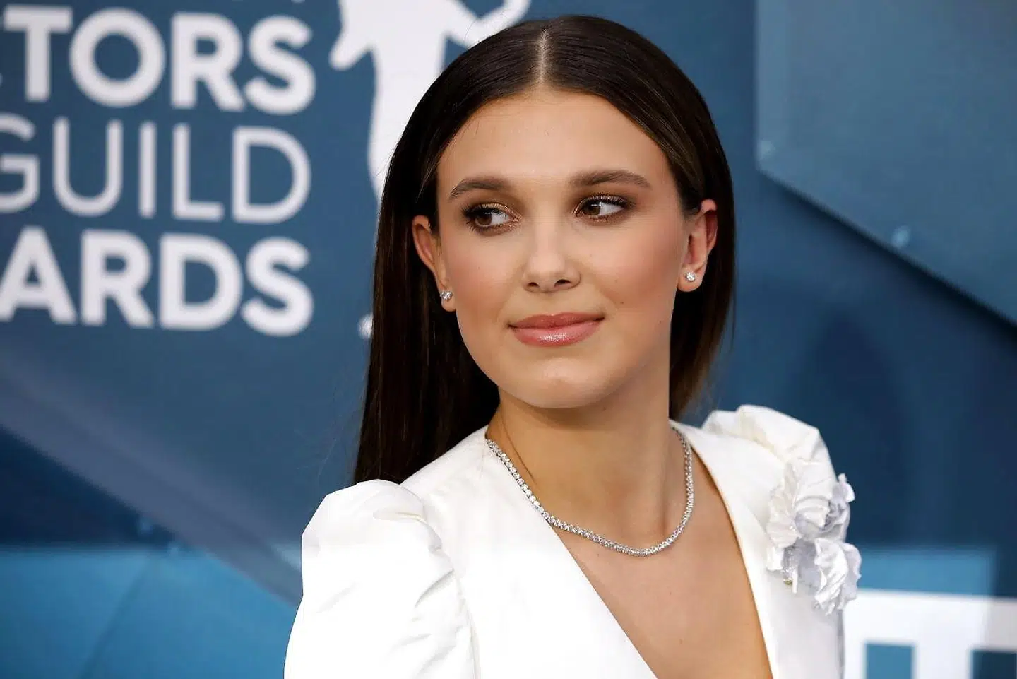 Millie Bobby Brown på den røde løber. (Arkivfoto).