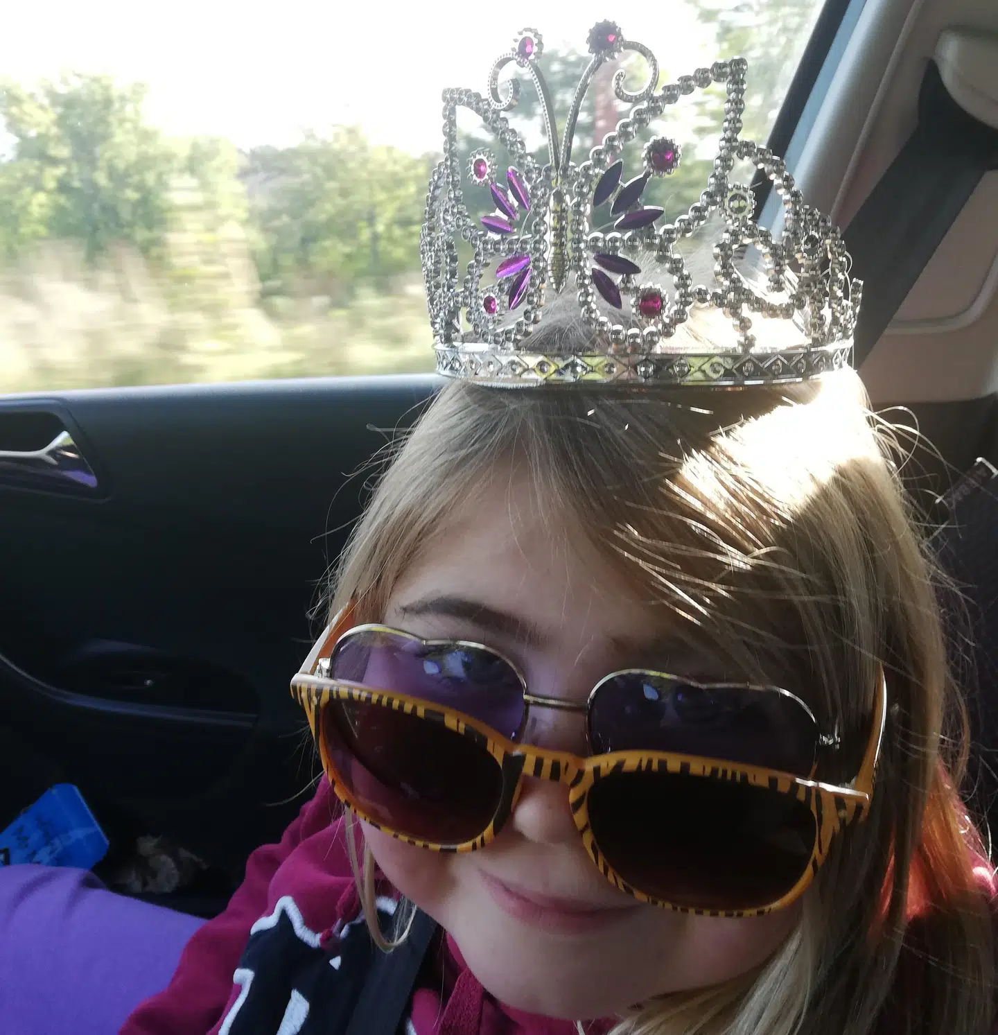 På trods af sygdom og mange hospitalsbesøg, så har Johanne altid været god til at holde humøret højt