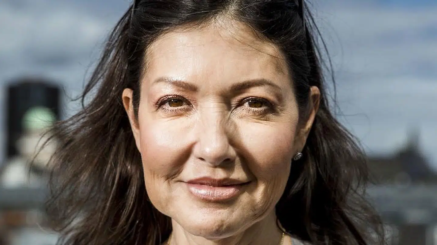 Grevinde Alexandra fotograferet på Hotel Axel Guldsmeden.