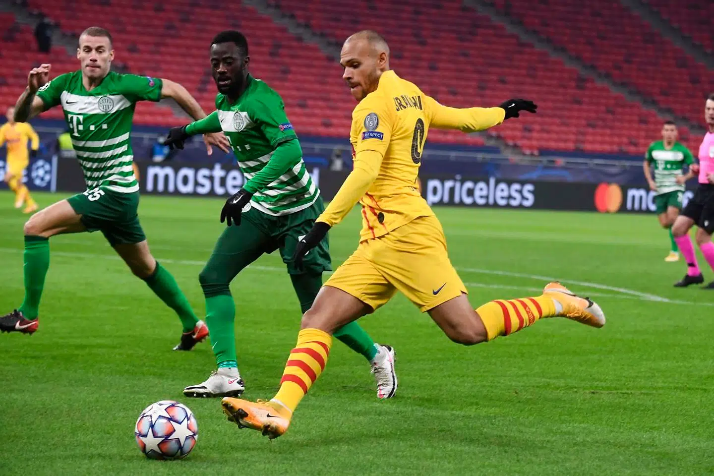 Martin Braithwaite spillede endnu en stor kamp for FC Barcelona.