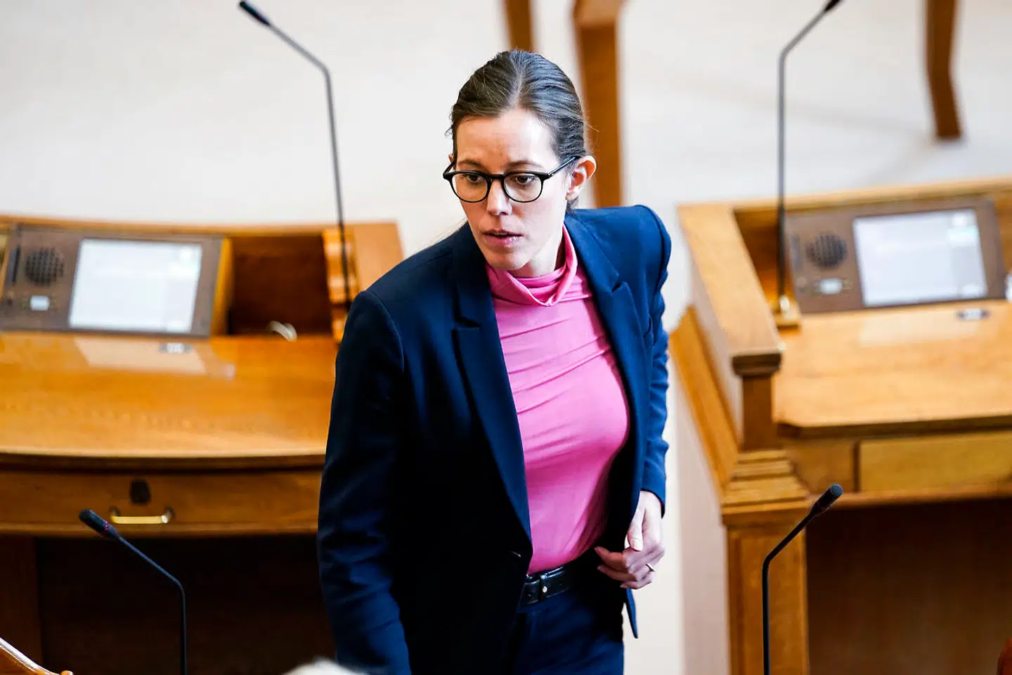 Mai Mercado var onsdag overrasket over at høre, at der allerede var forhandlinger om ny epidemilov i gang. Konservative er ikke blevet inviteret før onsdag formiddag.