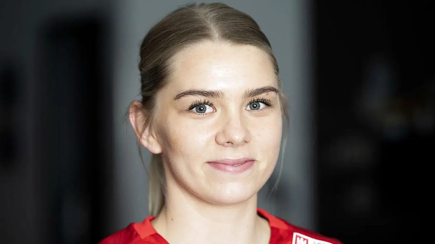 Trine Østergaard er blandt de 16, der er med ved EM i håndbold.