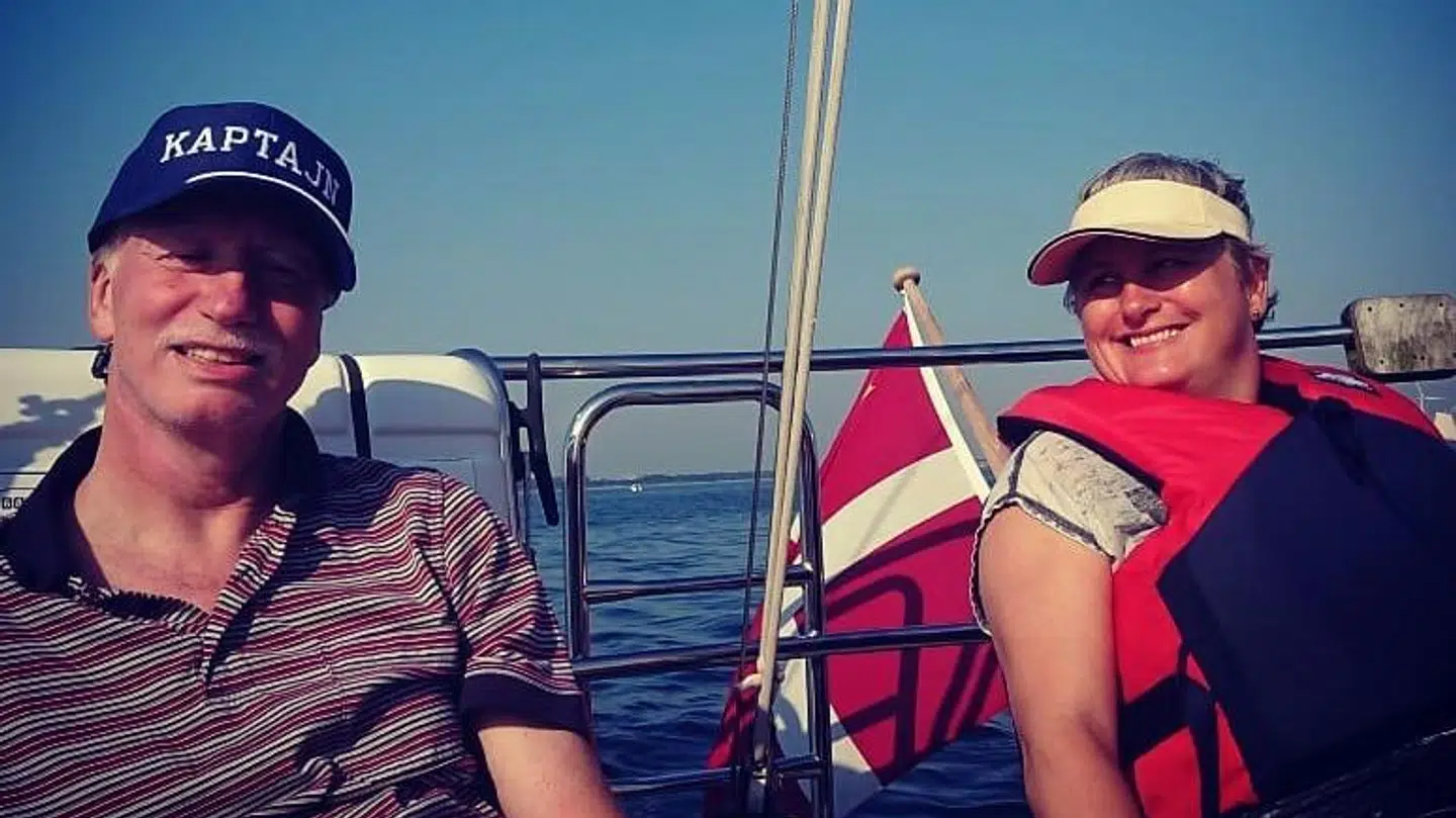 Lis og hendes mand, som hun nu skal undvære til julen