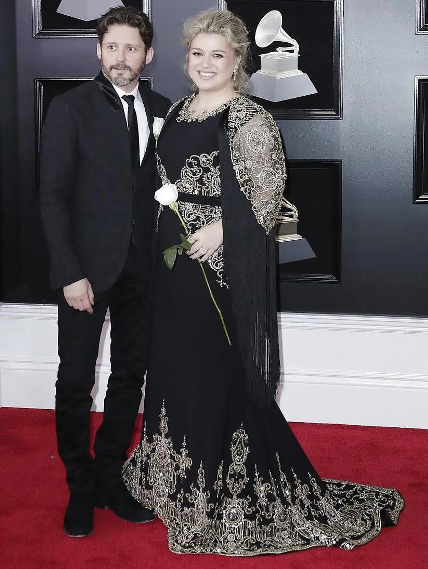 Parret fotograferet til Grammy Awards for et par år siden.