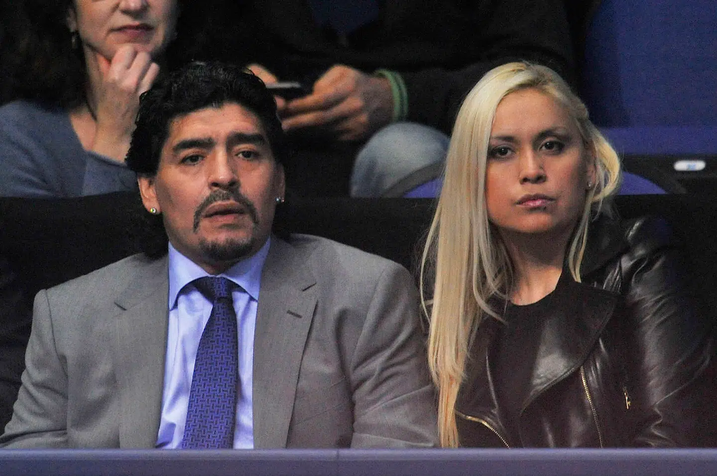 Diego Maradona og Veronica Ojeda.