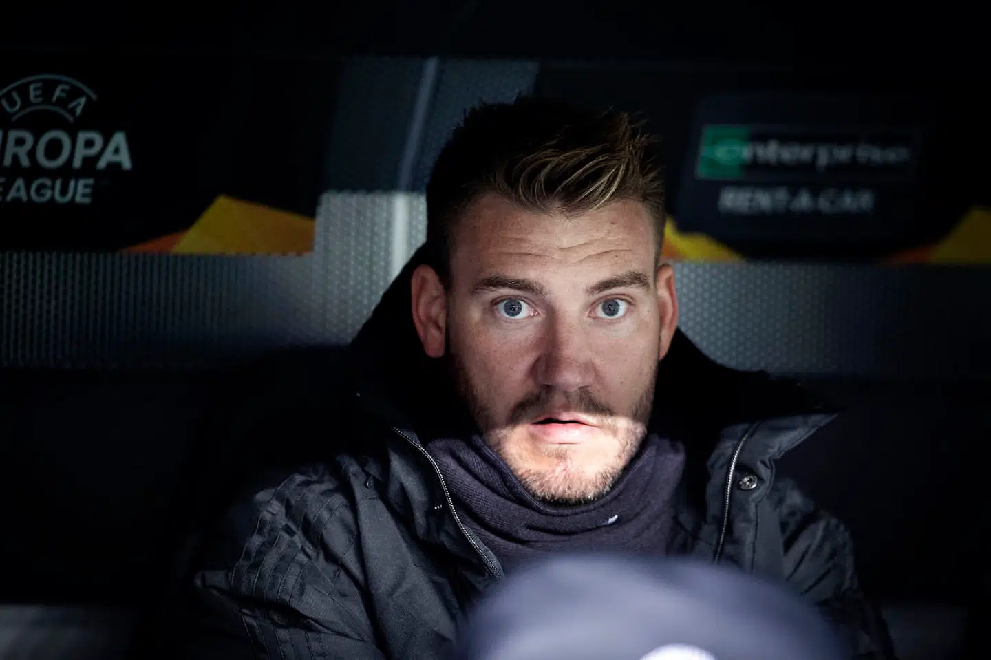 FCKs Nicklas Bendtner før Europa League kampen mellem FC København - FC Lugano i Telia Parken torsdag den 19. september 2019.. (Foto: Liselotte Sabroe/Ritzau Scanpix)
