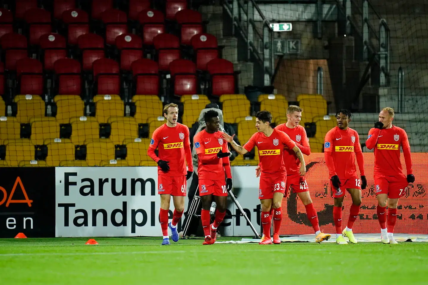 Superligakampen mellem FC Nordsjælland - AGF på Farum Park, søndag den 29. november 2020.