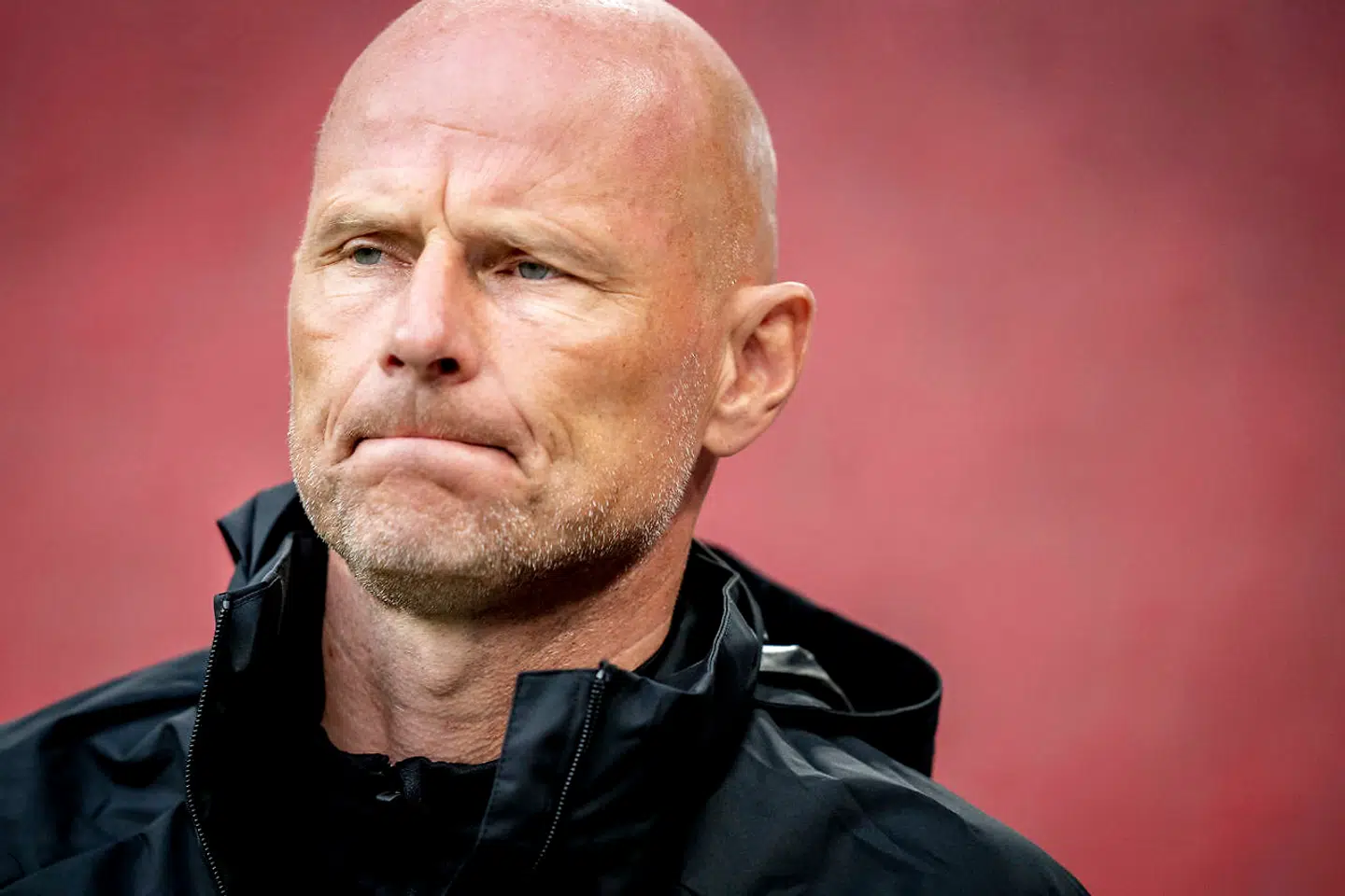FC Københavns cheftræner, Ståle Solbakken, før Superliga-kampen mellem FC København og AGF i Parken i København søndag 19. juli 2020. Kampen ender 2-4 til AGF. (Foto: Mads Claus Rasmussen/Ritzau Scanpix)