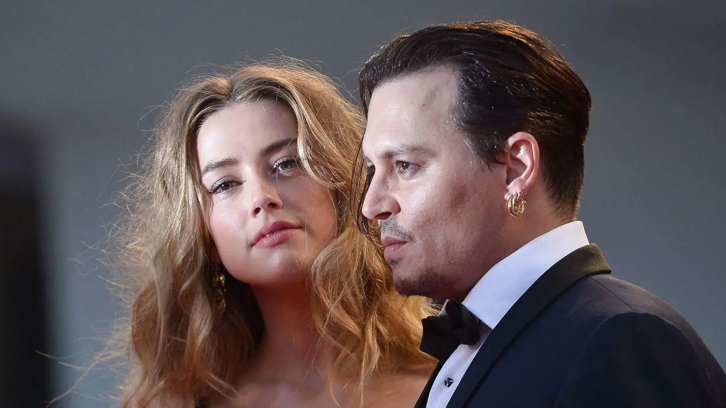 Amber Heard og Johnny Depp.