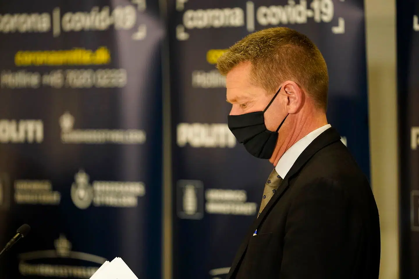 Sundheds- og Ældreministeriet afholder pressemøde med status på covid-19 i Danmark og præsentation af en plan for vaccinationsindsatsen mod covid-19 i Eigtveds Pakhus i København torsdag den 26. november 2020.