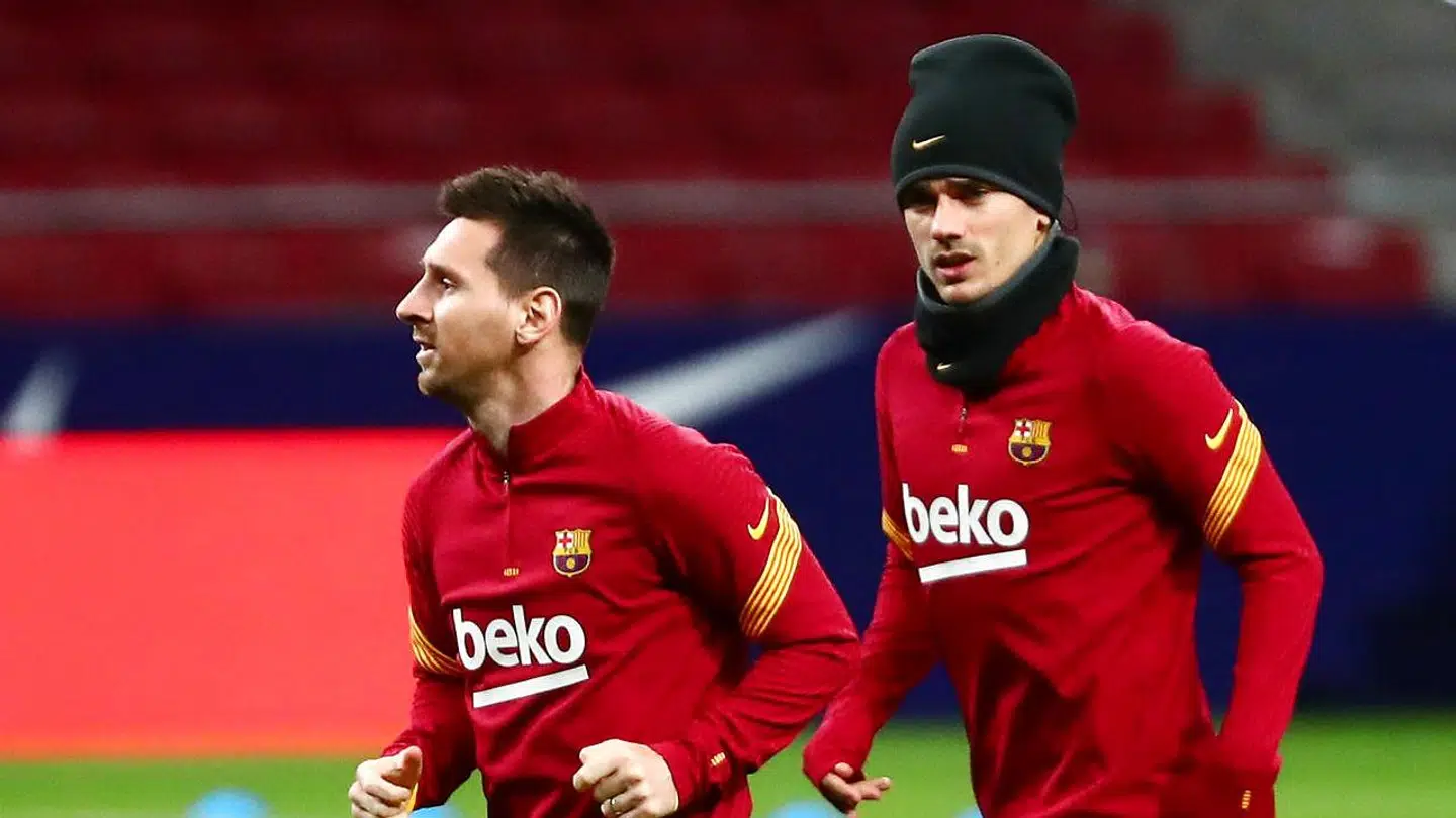 Lionel Messi og Antoine Griezmann får drøje hug af Marco van Basten.