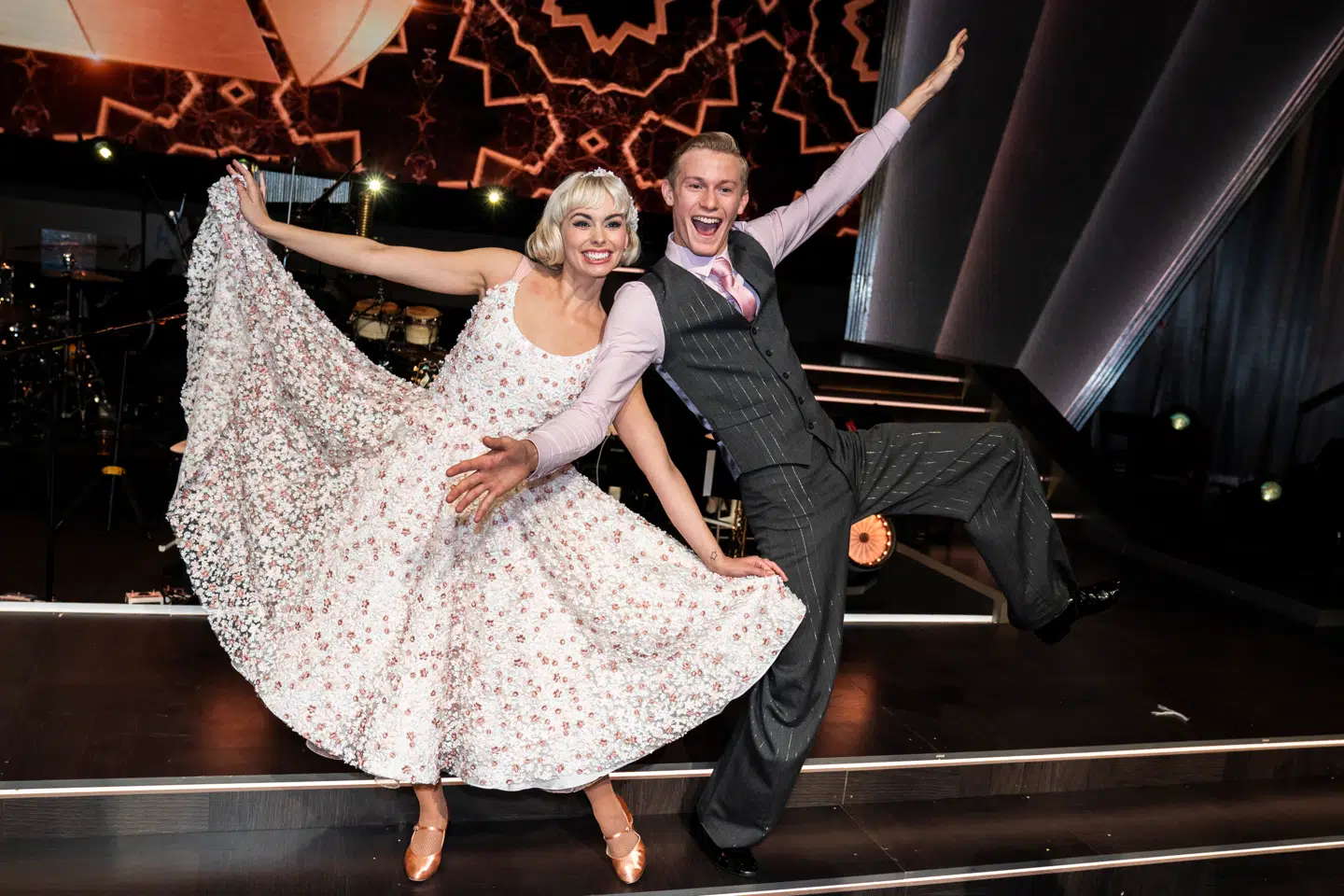 Albert Rosin Harson og Jenna Bagge