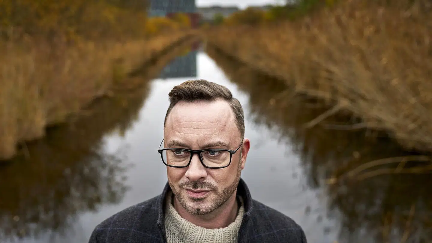 Skuespiller Jakob Fauerby på Amager Føælled