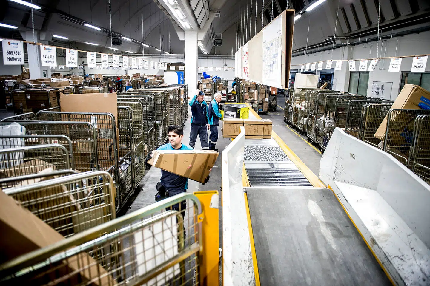 PostNord er klar til en stor pukkel af pakker