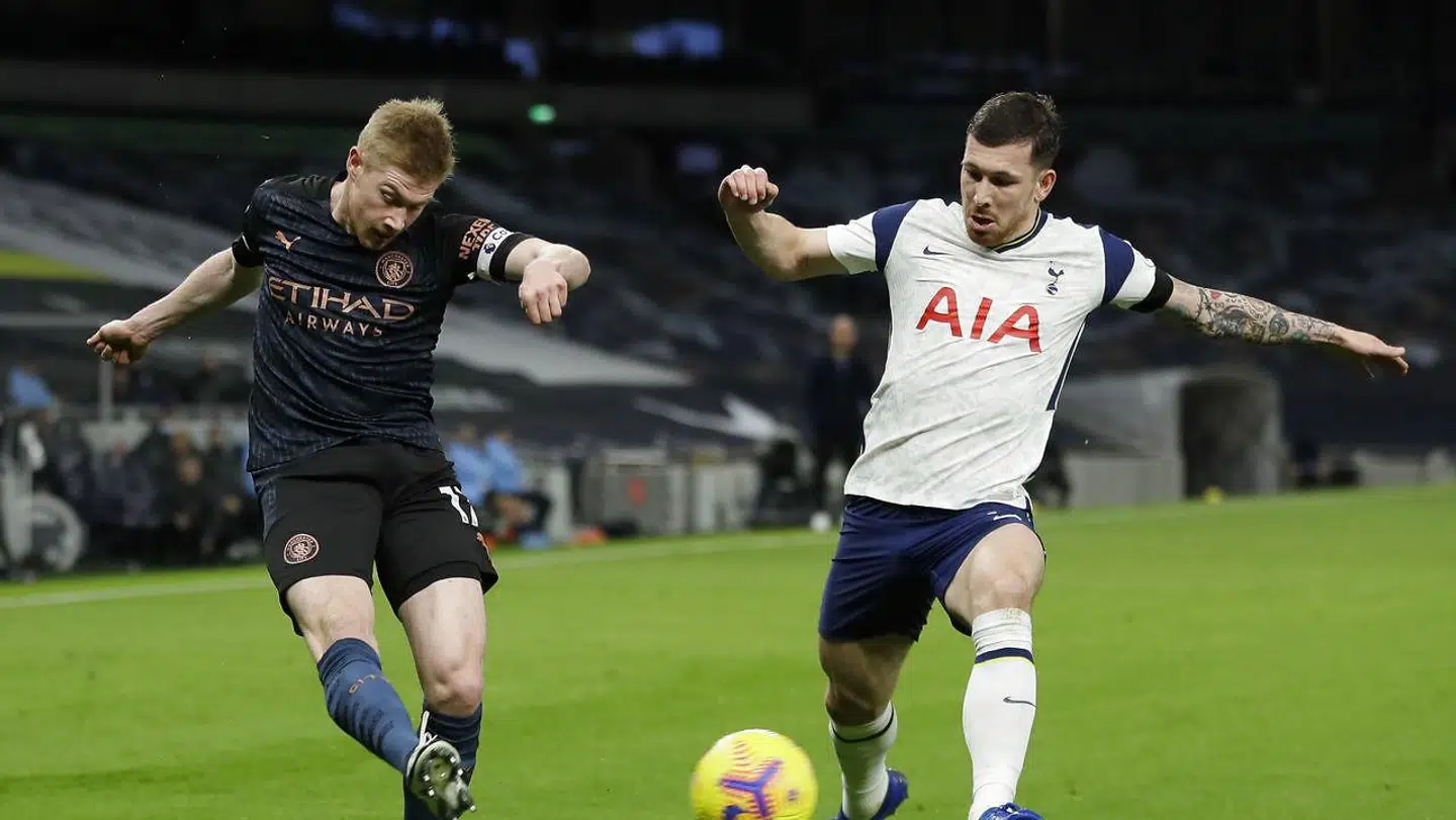 Tottenham slog Manchester med 2-0 lørdag aften.