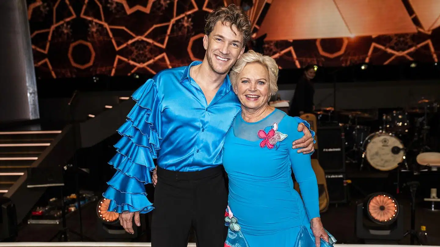 Sangerinde Hilda Heick og Michael Olesen. 'Vild med dans' program 7 på TV 2. Kendte dyster om at blive årets bedste dansere i 'Vild med dans' sæson 17 i København fredag 13. november 2020. (Foto: Martin Sylvest)