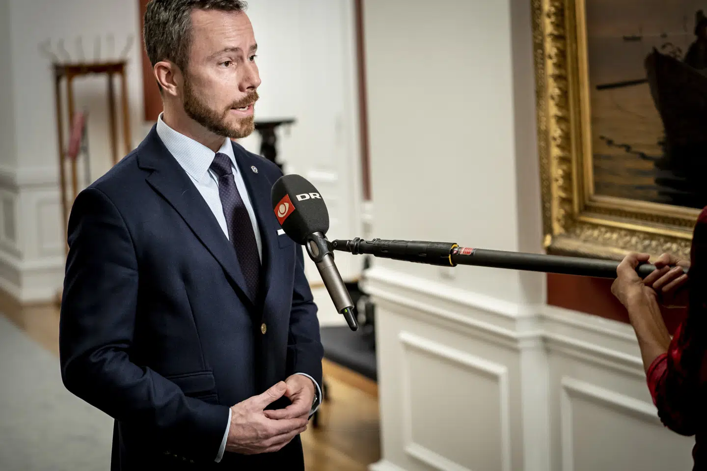 Jakob Ellemann-Jensen mener, at initiativerne ikke blot giver vækst på den korte bane, som også rækker længere frem. Og det er nødvendigt i lyset af den alvorlige situation, Danmark er i på grund af coronakrisen. (Arkivfoto) Mads Claus Rasmussen/Ritzau Scanpix