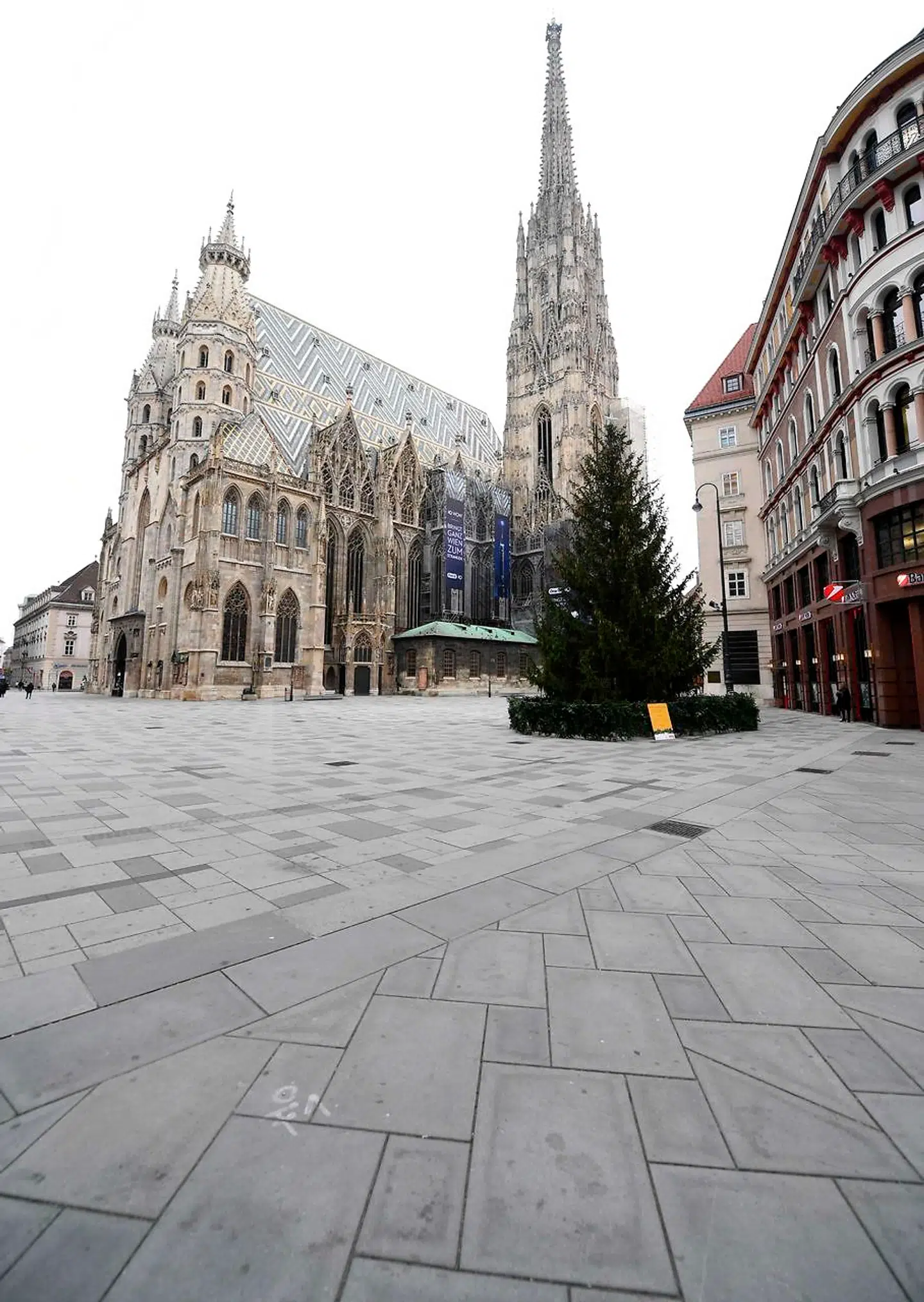 Wien er en spøgelsesby i disse dage.