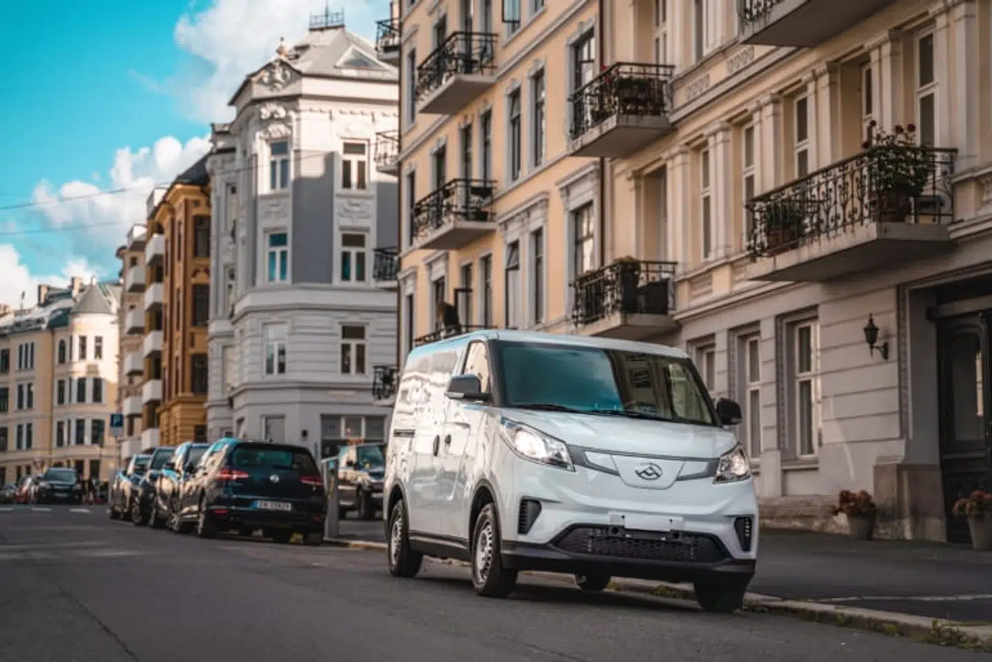 Den nye Maxus E-deliver bliver bl.a. brugt af det norske postvæsen.