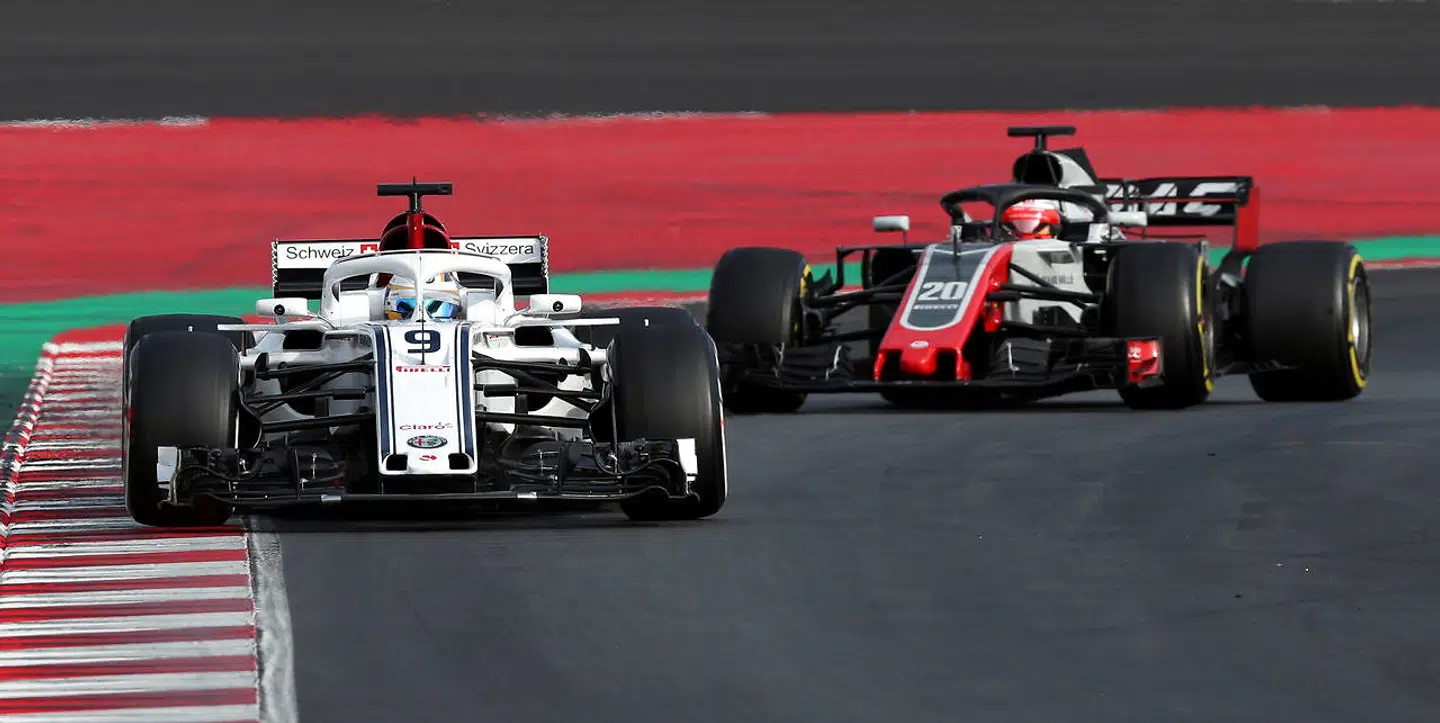Ericsson og Magnussen har kæmpet flere kampe i Formel 1. (REUTERS/Albert Gea)