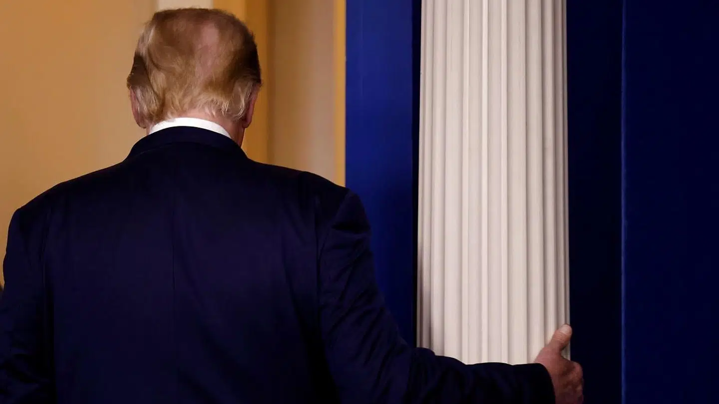 Donald Trump har ikke travlt med at forlade Det Hvide Hus efter valgnederlaget 3. november.