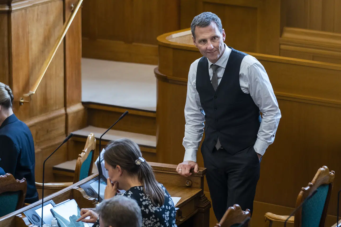 Nick Hækkerup (S) afviser, at der er sket brud på Grundloven i sagen om den ulovlige aflivning af mink. Martin Sylvest/Ritzau Scanpix