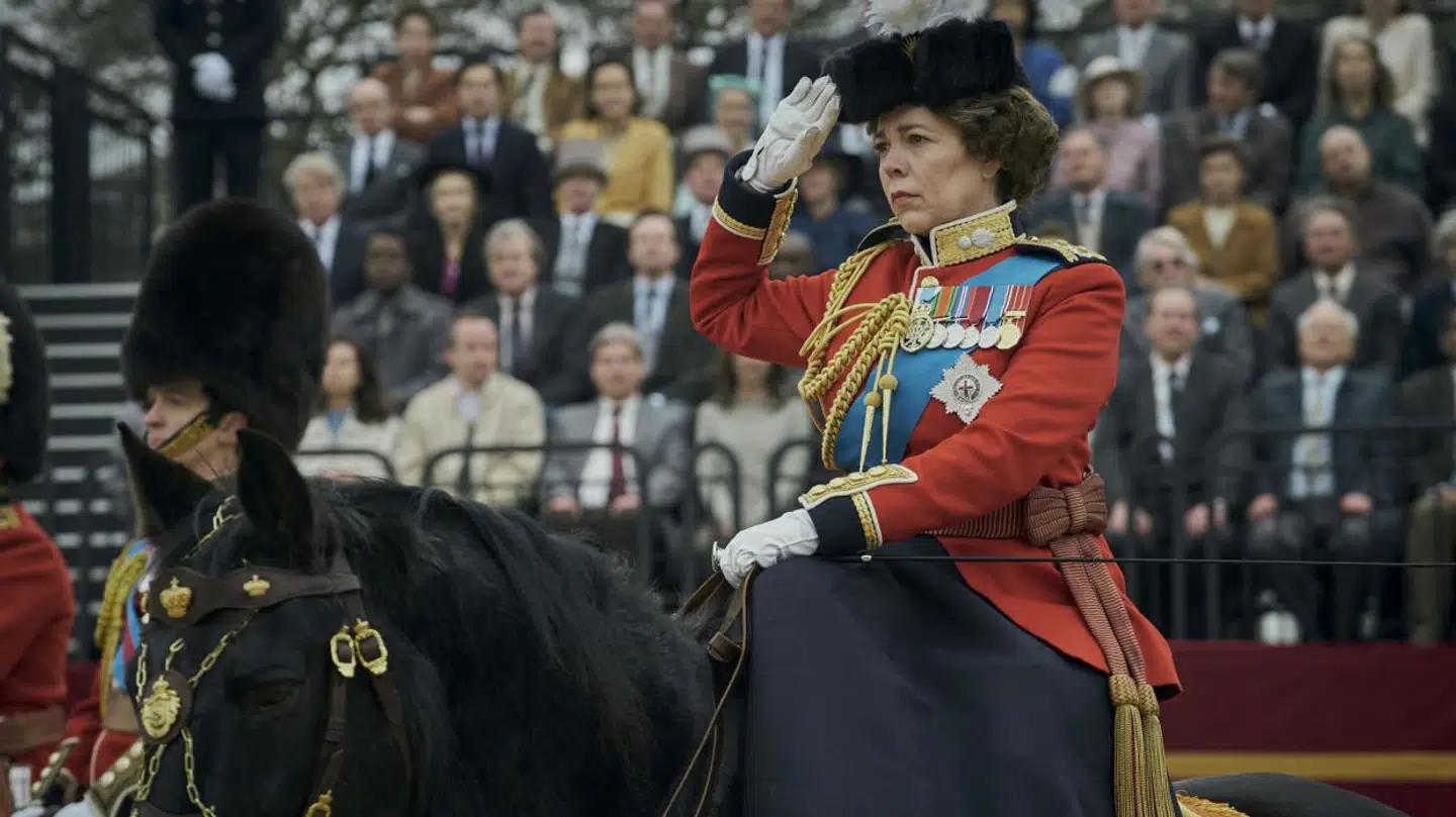 Billede fra 'The Crown'.