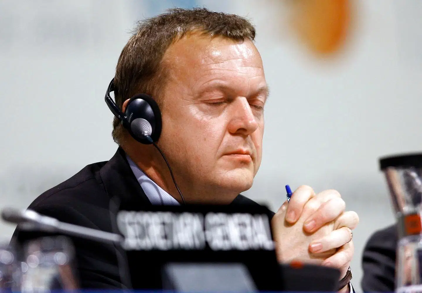 Lars Løkke Rasmussen under klimatopmødet i København i 2009.