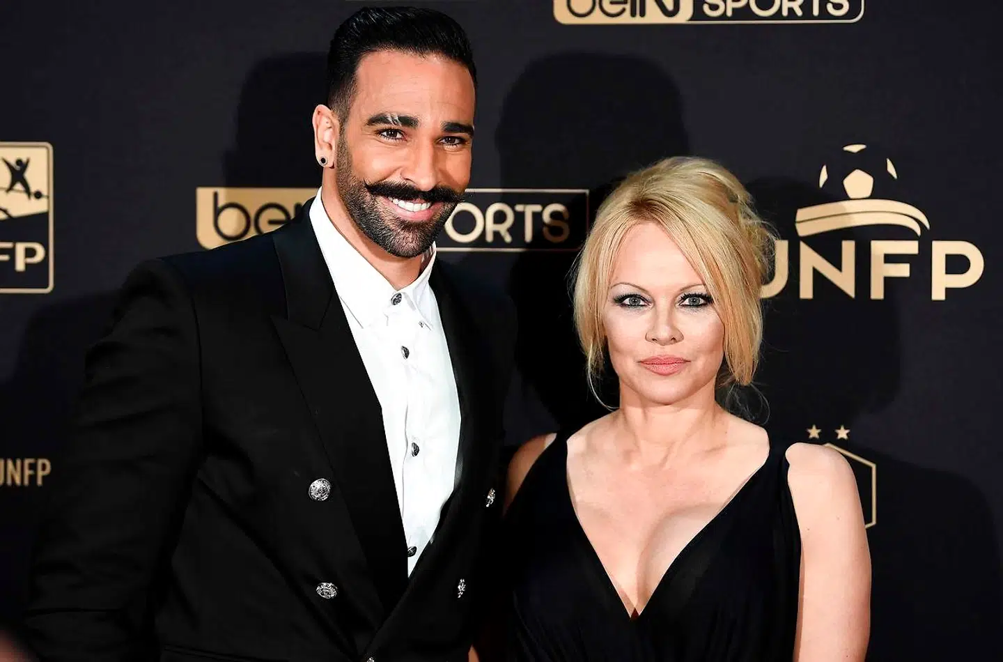 Adil Rami og Pamela Anderson var et par i to år.