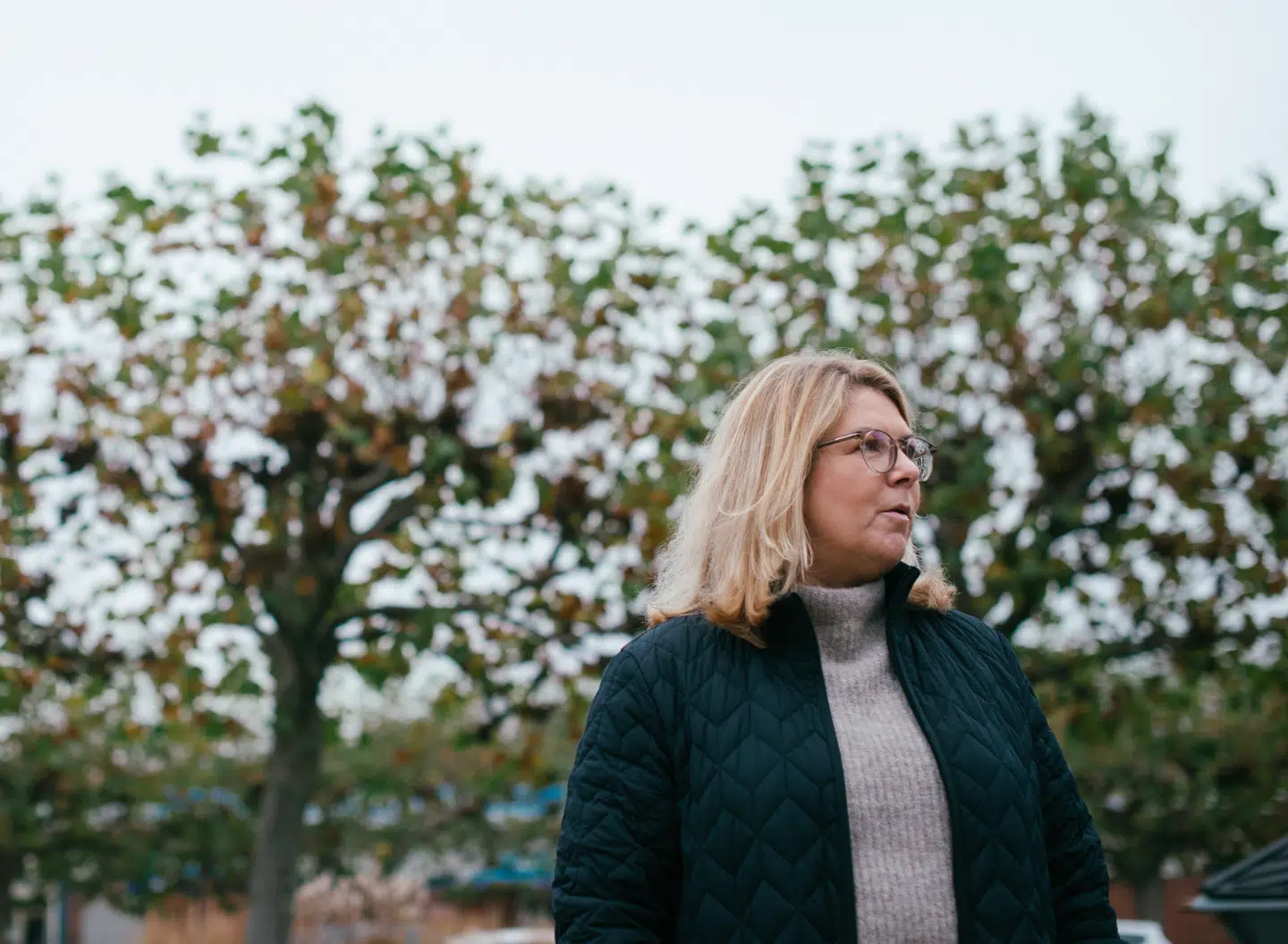 Pia Røge har måttet klage til Kerteminde Kommune for at få lov til at besøge sin demente mor indenfor i trygge, vante rammer. Foto: Michael Nørgaard/Byrd.